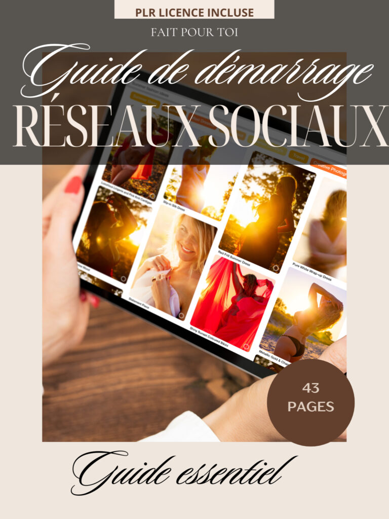 GUIDE DE DÉMARRAGE DES RÉSEAUX SOCIAUX